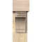 Ekena Millwork Merced Block Rough Sawn Bracket w/ Offset Brace, Douglas Fir, 6"W x 16"D x 16"H BKT0604X16X16MRC05RDF - alternate 2